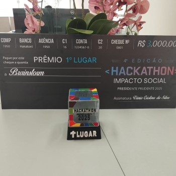 Equipe do SENAI Prudente é campeã do Hackathon Impacto Social 2025